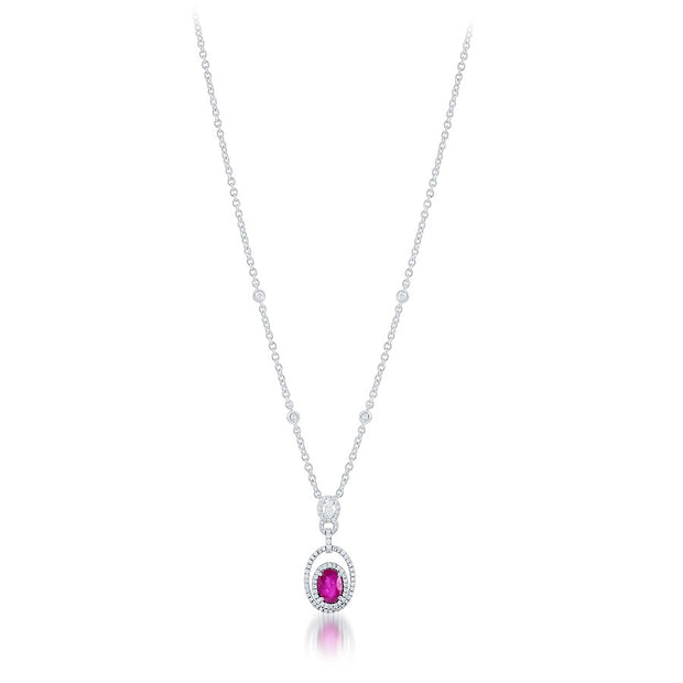 Ruby & Diamond Pendant