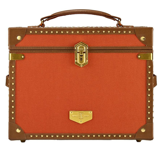 Wolf - Ida Trunk Jewelry Box - Orange