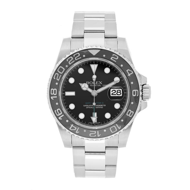 2010 Rolex GMT Master II - Black Dial