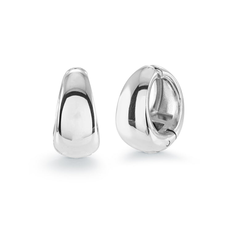 Italgem - Stainless Steel 15Mm Clip-On Earrings
