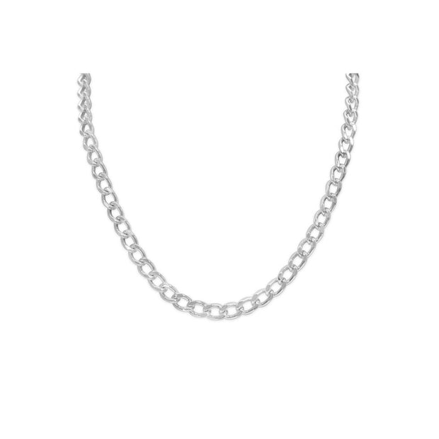 CHARM ERA - DIY Curb Necklace - Silver