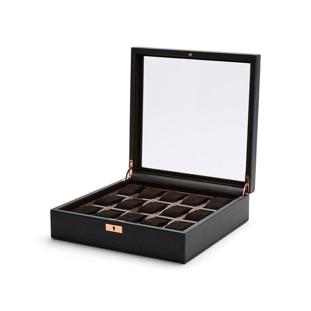 Wolf - Axis 15 Piece Watch Box - Copper