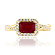 Ruby & Diamond Ring