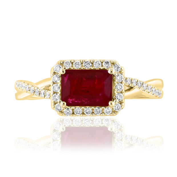 Ruby & Diamond Ring