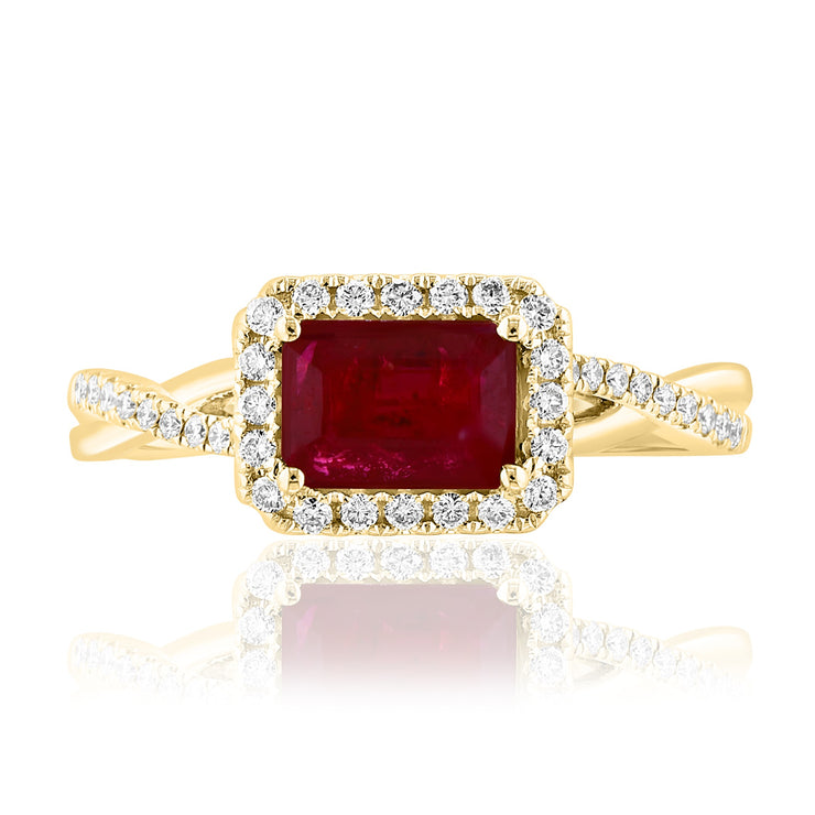 Ruby & Diamond Ring