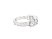 Oval Diamond 7 Stone Band