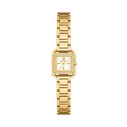 Tory Burch - Small Kira Watch Gold Tone & Pave Crystals