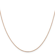 ROSE GOLD CABLE CHAIN 18"
