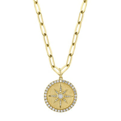 Shy Creation - Diamond Star Pendant
