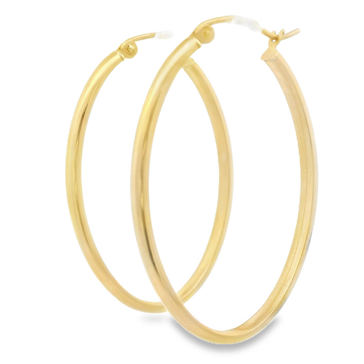 Gold Hoop Earring