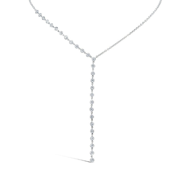 SHY CREATION - DIAMOND Y NECKLACE