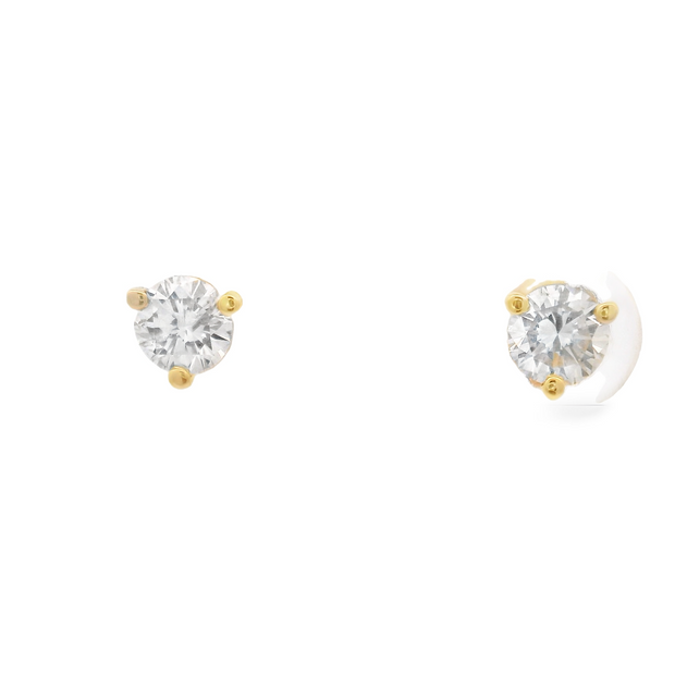 Diamond Stud Earrings - 2/3 Ct