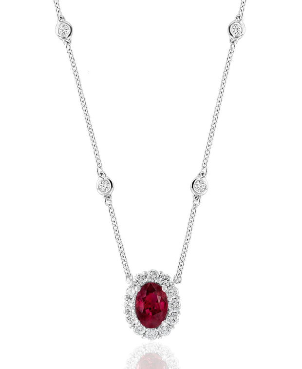 Ruby & Diamond Pendant