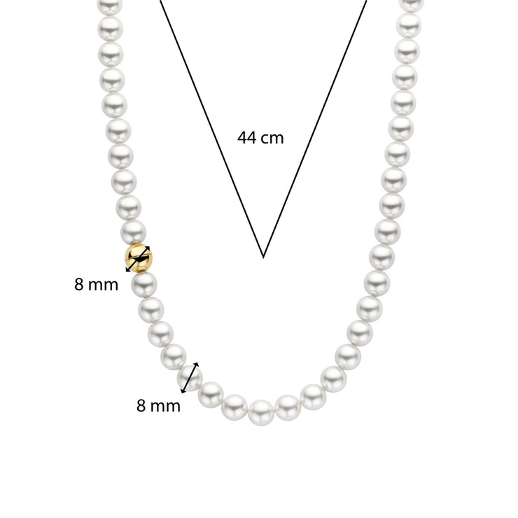 TI SENTO - PEARL NECKLACE