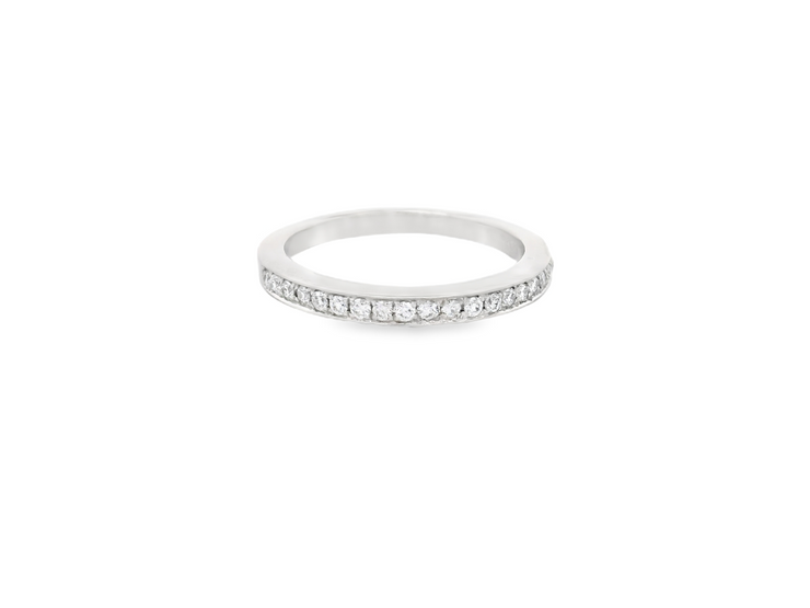 Petite Platinum Wedding Ring - 1/2 Ct