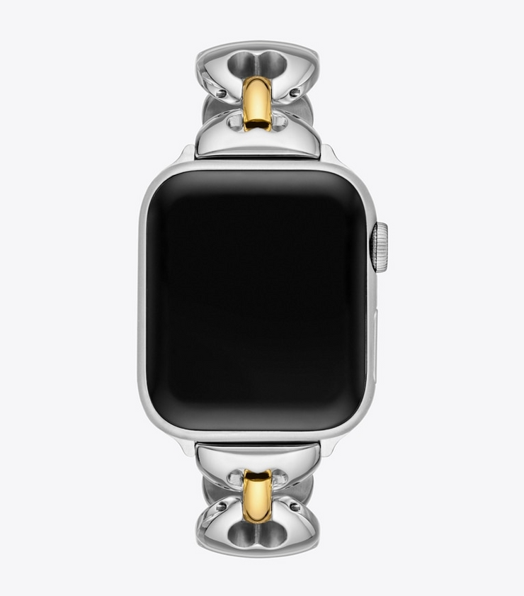 Tory Burch - Double T Link Band For Apple Watch® Two-Tone