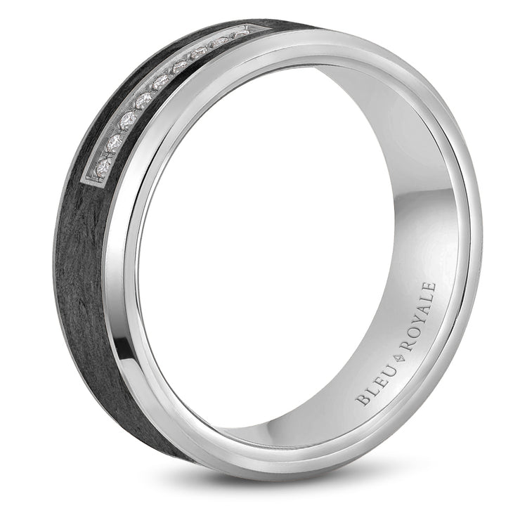 Bleu Royale Wedding Band