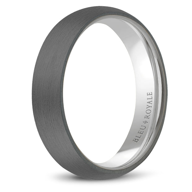 Bleu Royale Wedding Band