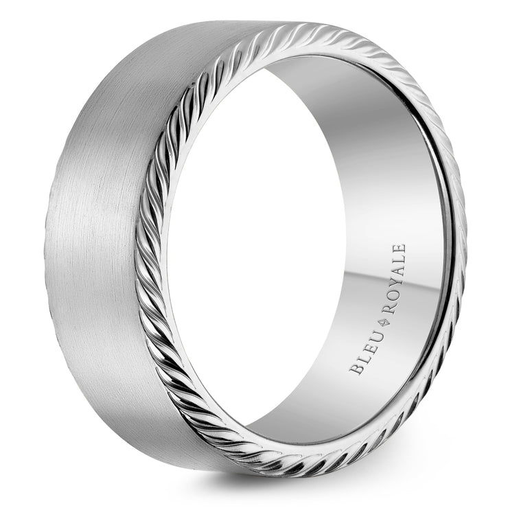 Bleu Royale Wedding Band