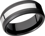 Ceramic and Tungsten Band