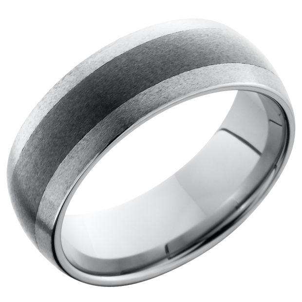 Ceramic and Tungsten Band