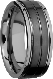 Ceramic and Tungsten Band