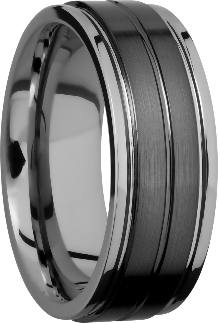 Ceramic and Tungsten Band
