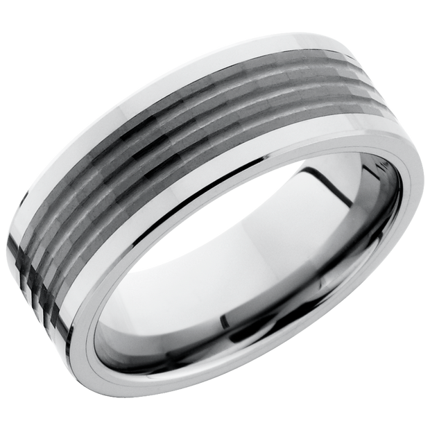 Ceramic and Tungsten Band