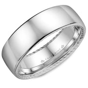 Crownring Wedding Band