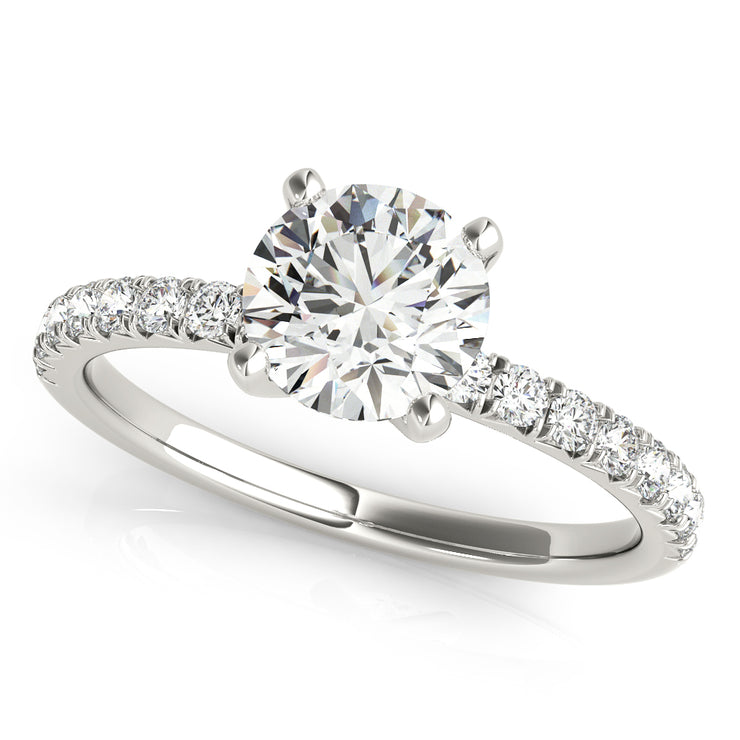 ENGAGEMENT RINGS ROUND CENTER