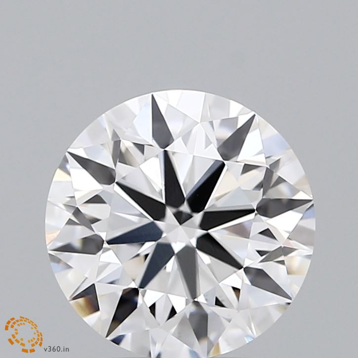 2.81 Carat Round Lab Grown Diamond