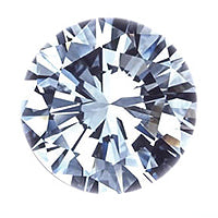 0.56 Carat Round Lab Grown Diamond